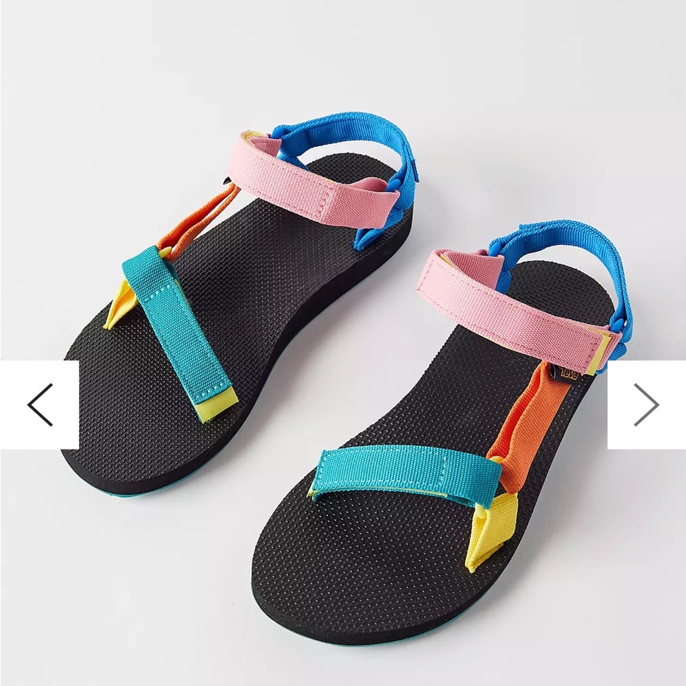 Multi-Colored Teva Originals Sandals | Sz 8 - Picture 2 of 14